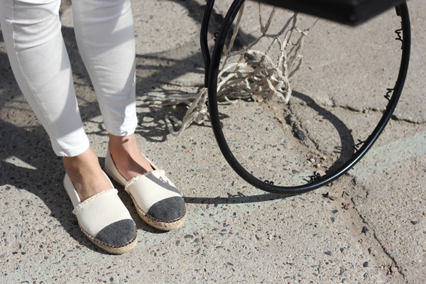 white chanel espadrille similar look alike pavement shoes edited shop