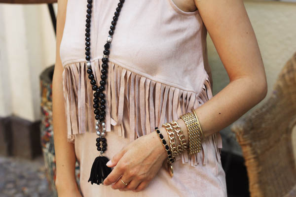 arm candy details outfit finged dress