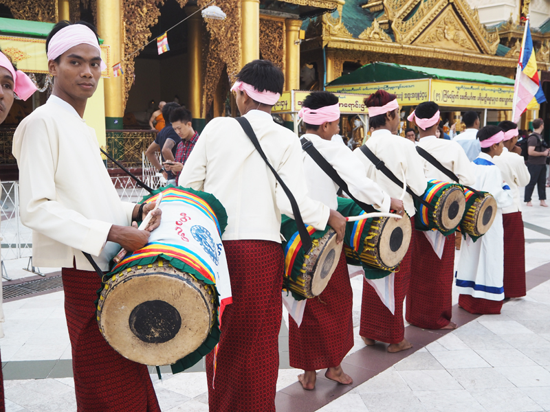 highlights of Myanmar Yangon City Shwedagon Pagoda Burma