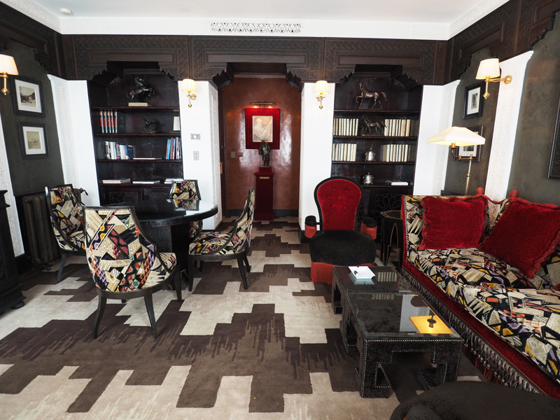 La Mamounia luxury hotel Marrakech Churchill room