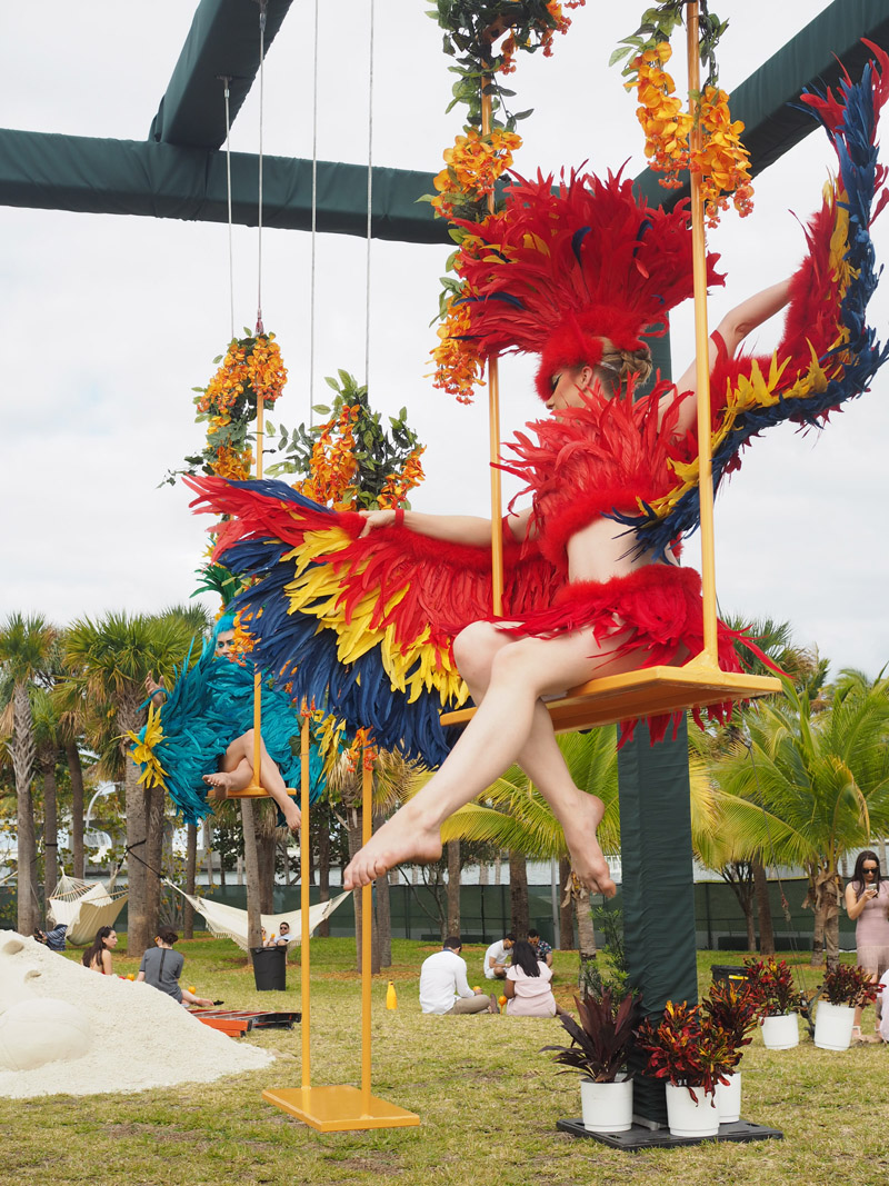 performances at Veuve Clicquot carnaval Miami february 2016