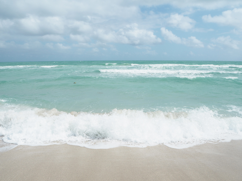 Miami beach ocean
