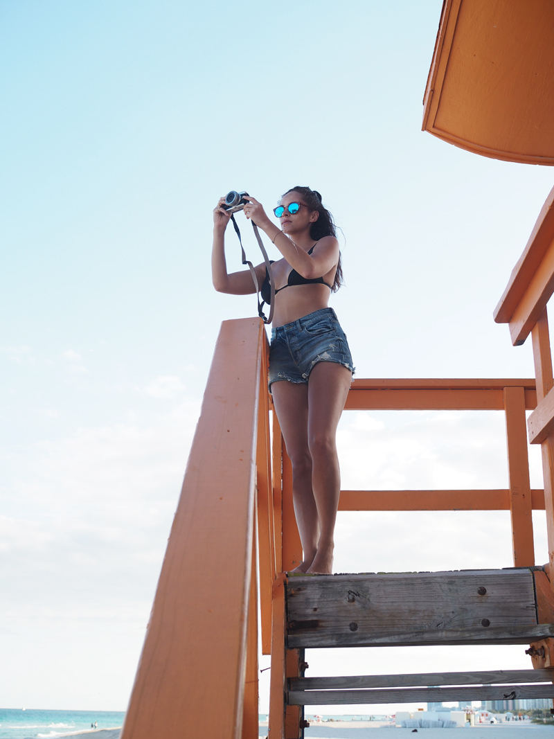 Travel blogger Miami beach