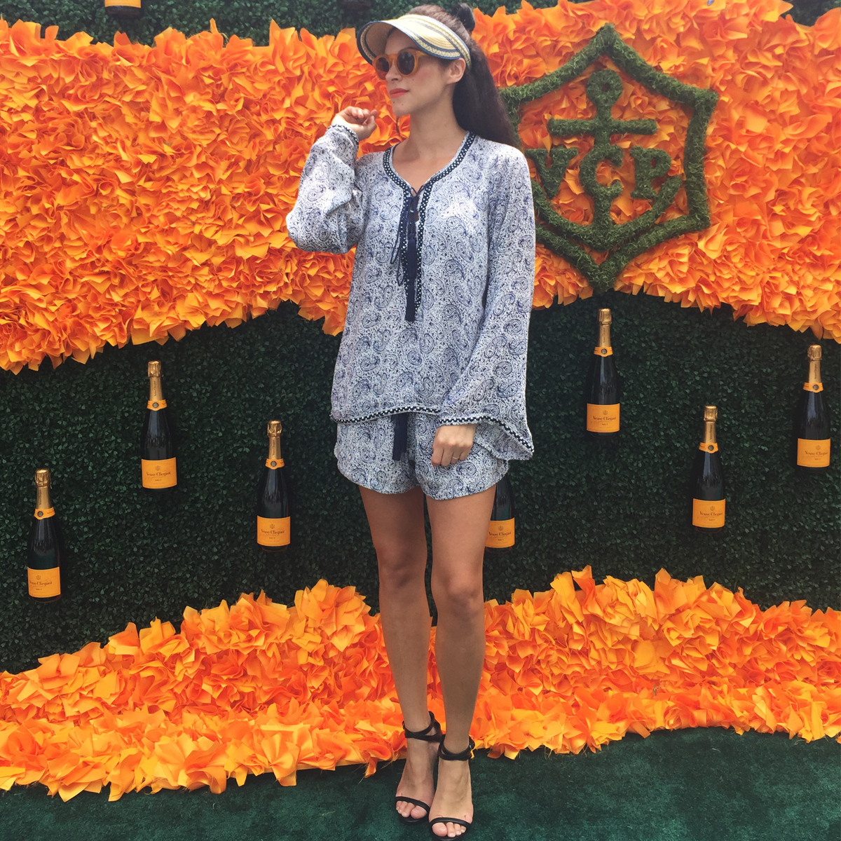 In New York for the Veuve Clicquot Polo Classic