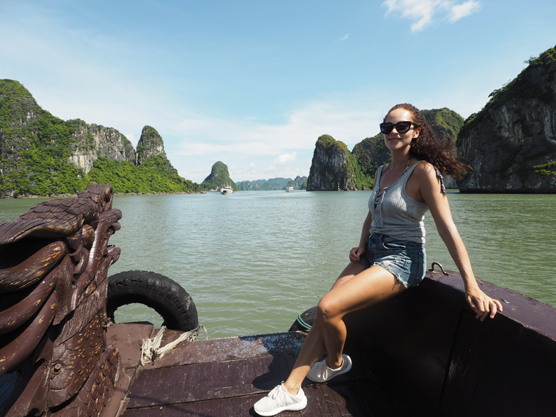 german travel blogger in Vietnam