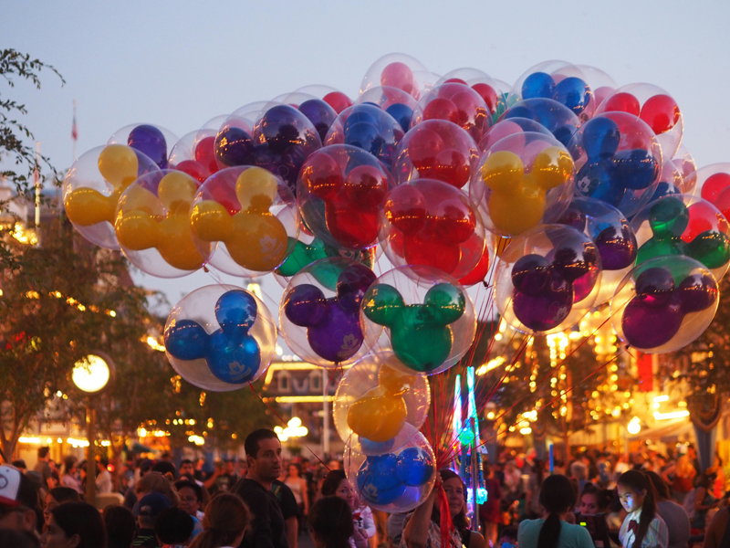 Disneyland California night parade