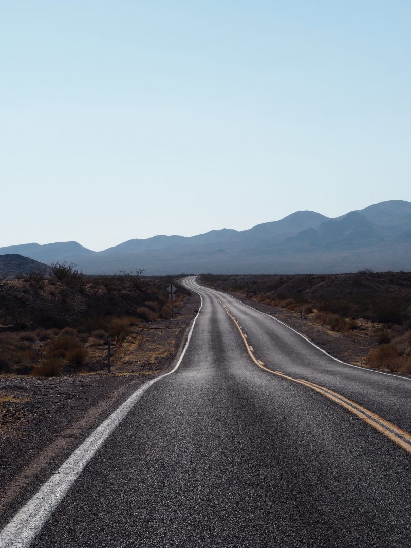 Death Valley to Las Vegas - Driving through Death Valley