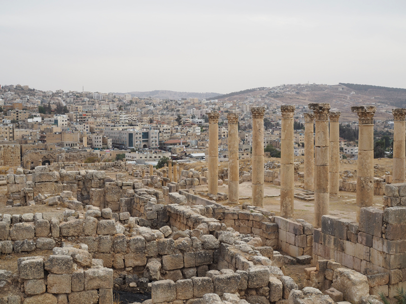 Jordan itinerary 8 days - Jordan places to visit - Jerash ruins roman city