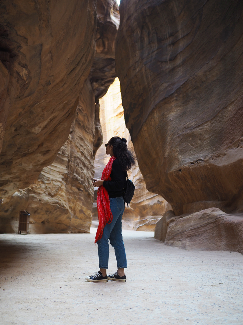 Jordan itinerary 8 days - Jordan places to visit - travel blogger in Petra Jordan