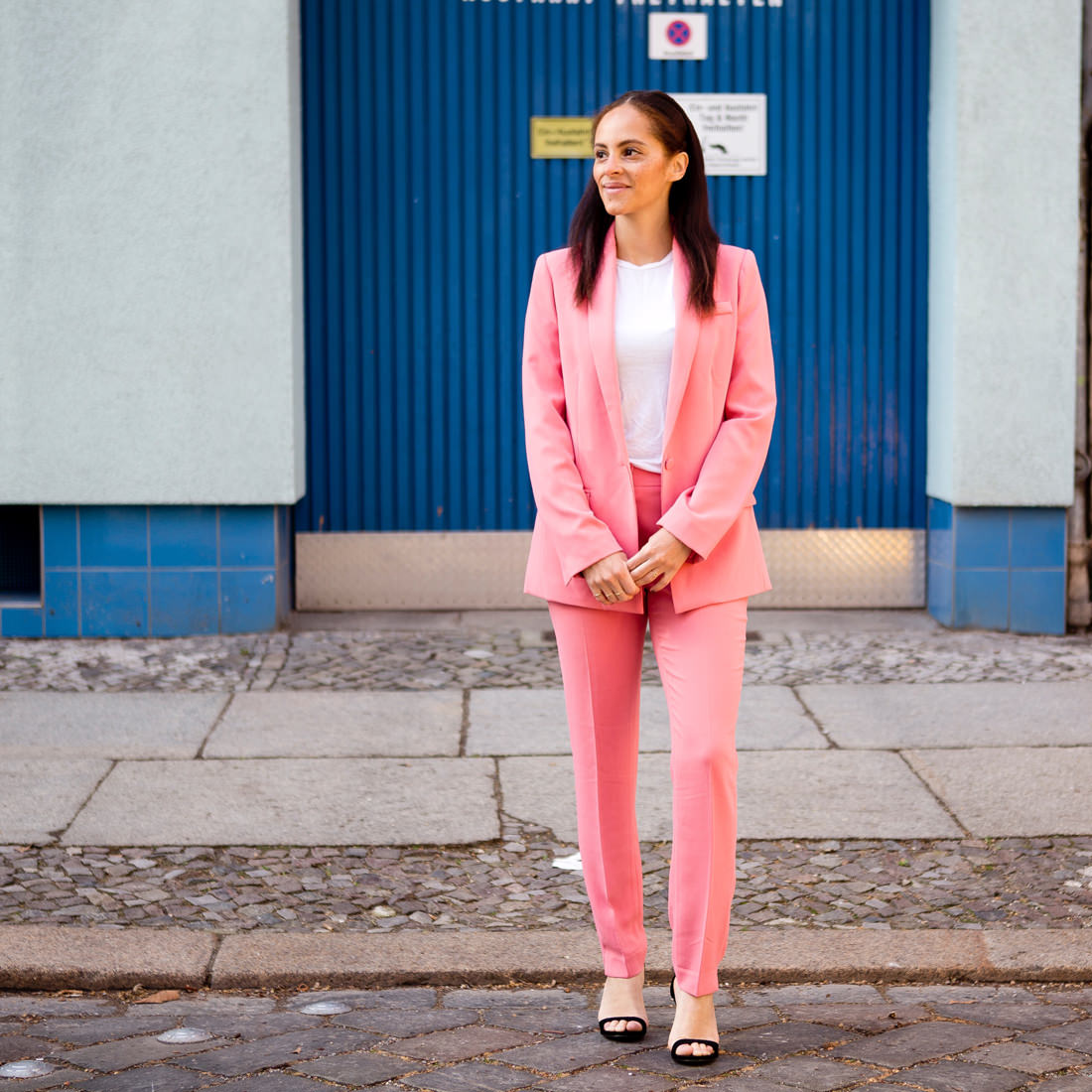 Pink suit preview