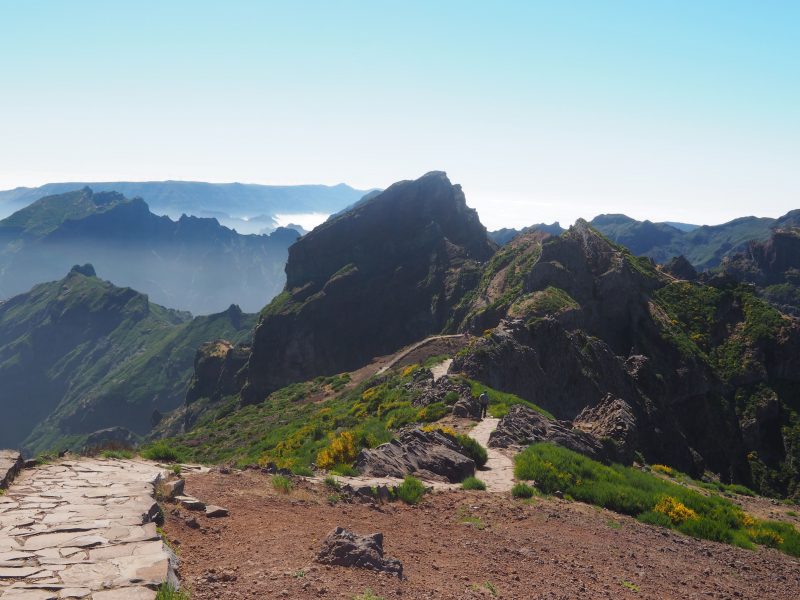 most beautiful hike in Madeira Pico de Arieiro