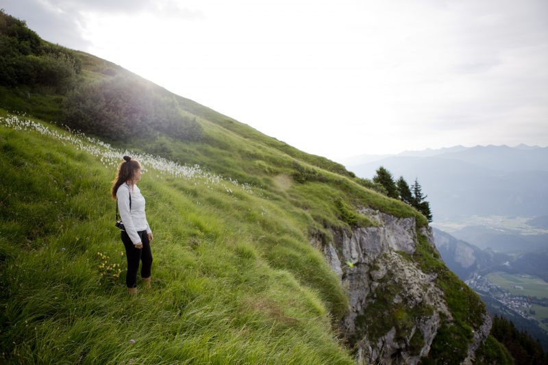 Switzerland summer vacation in Flims Pinut Via Ferrata