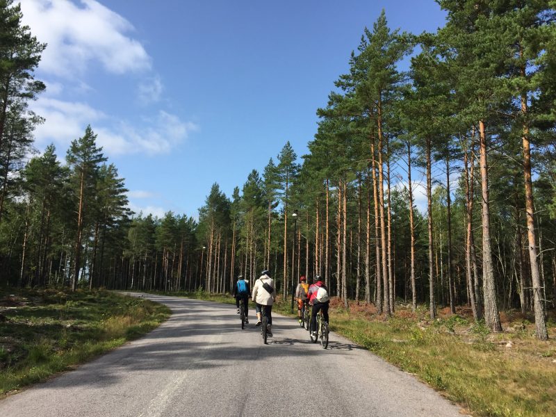 outdoor activities in Smaland, Sweden Biking in Västervik