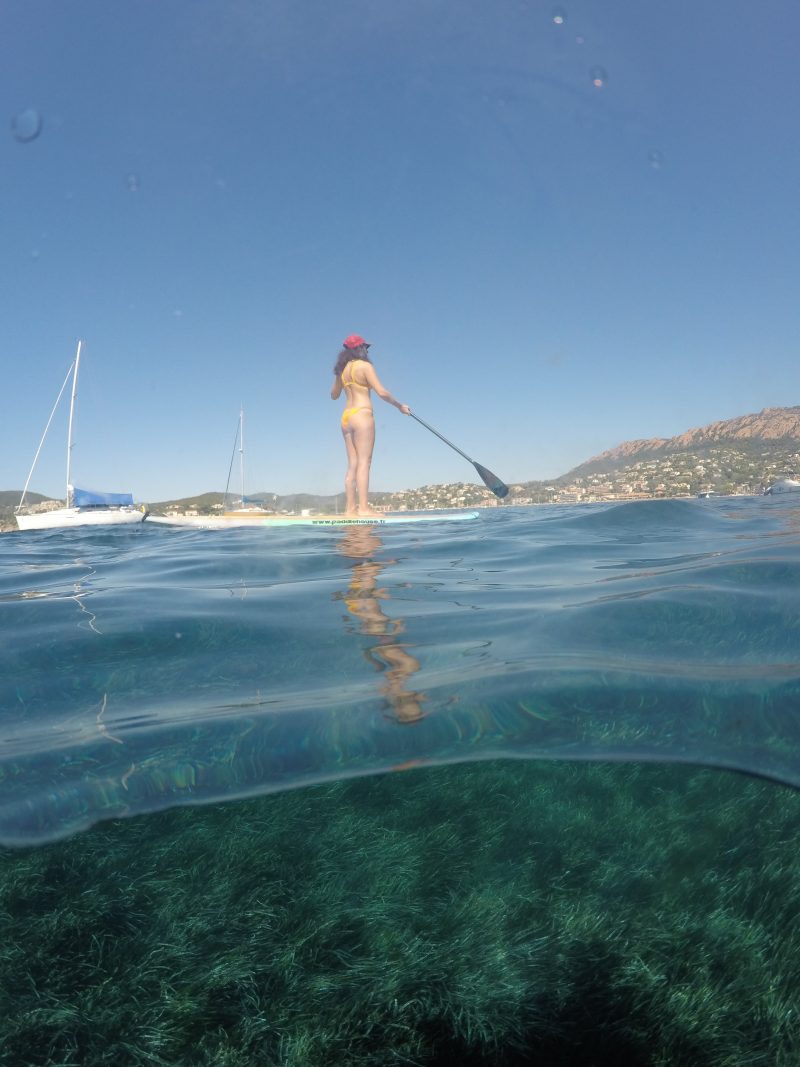 Places to visit in South of France top French Riviera beaches SUP Agay paddle House