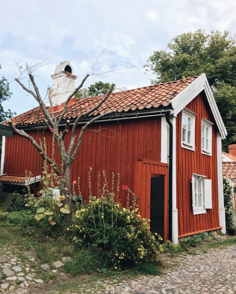 Old town Kalmar city Småland Sweden