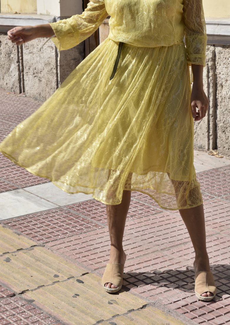 Day Birger and Mikkelsen yellow dress 2