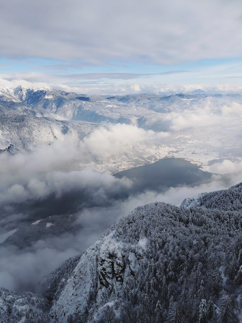 Skiing in the Balkans Slovenia's affordable ski resort Vogel Bohinj Lake 1
