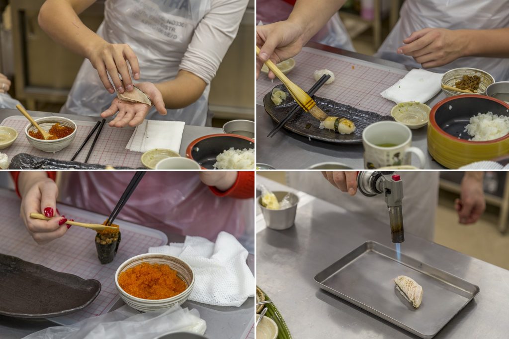 unique things to do in Tokyo sushi class