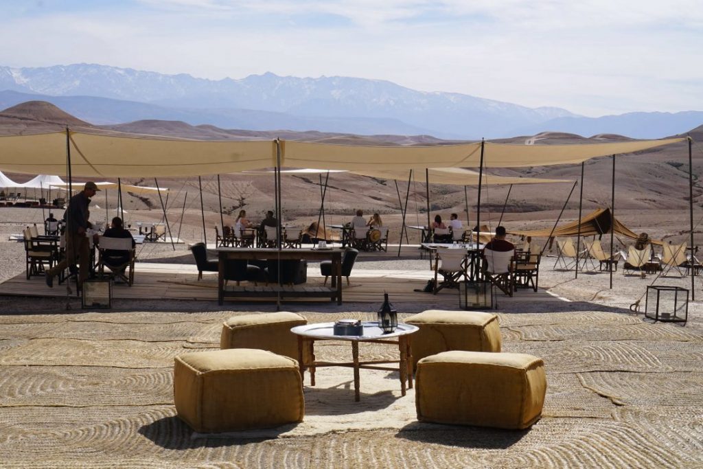 Glamping in Agafay desert at Scarabeo camp – Marrakech 3