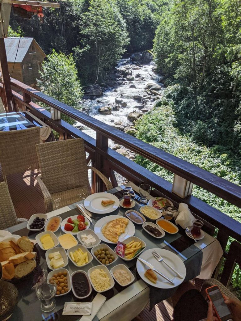 breakfast at Hasimoglu hotel