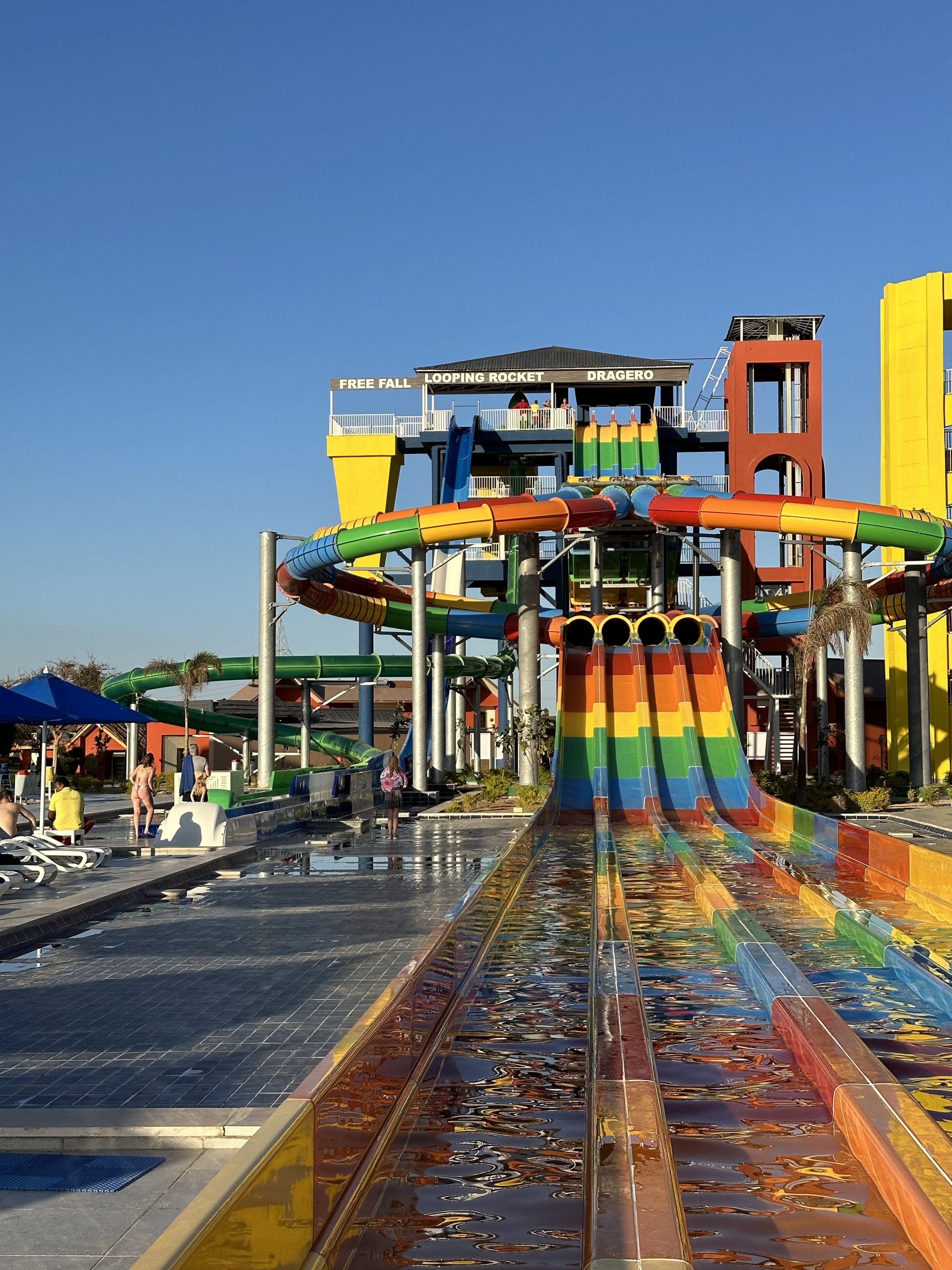 New attractions at Neverland resort Hurghada Egypt former jungle aqua park