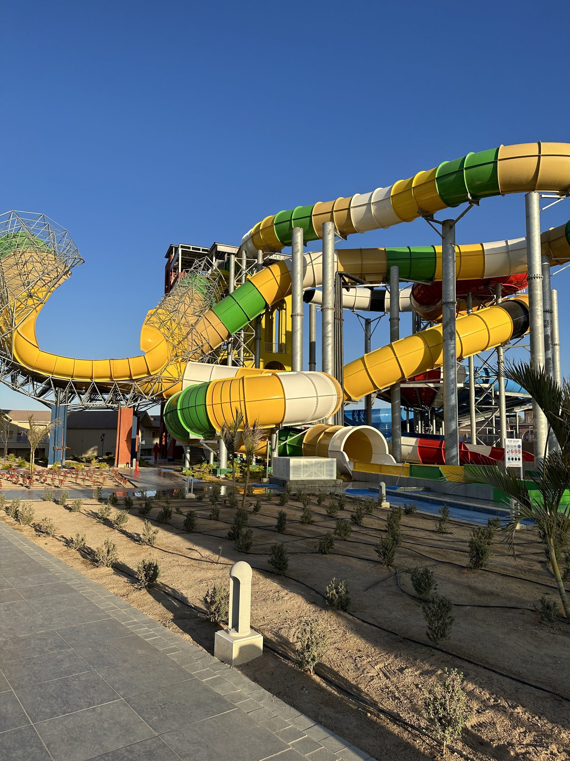 new aqua park Neverland resort Hurghada Egypt former jungle aqua park