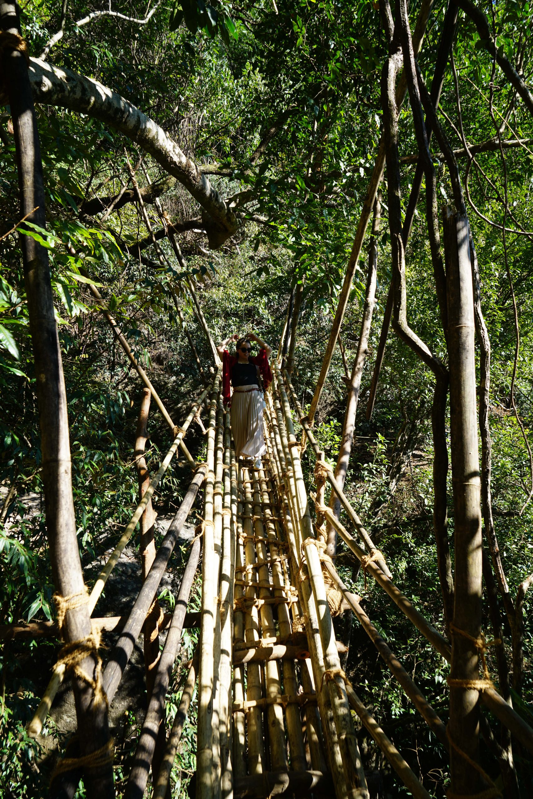 path Mawryngkhang Trek Meghalaya Northeast India