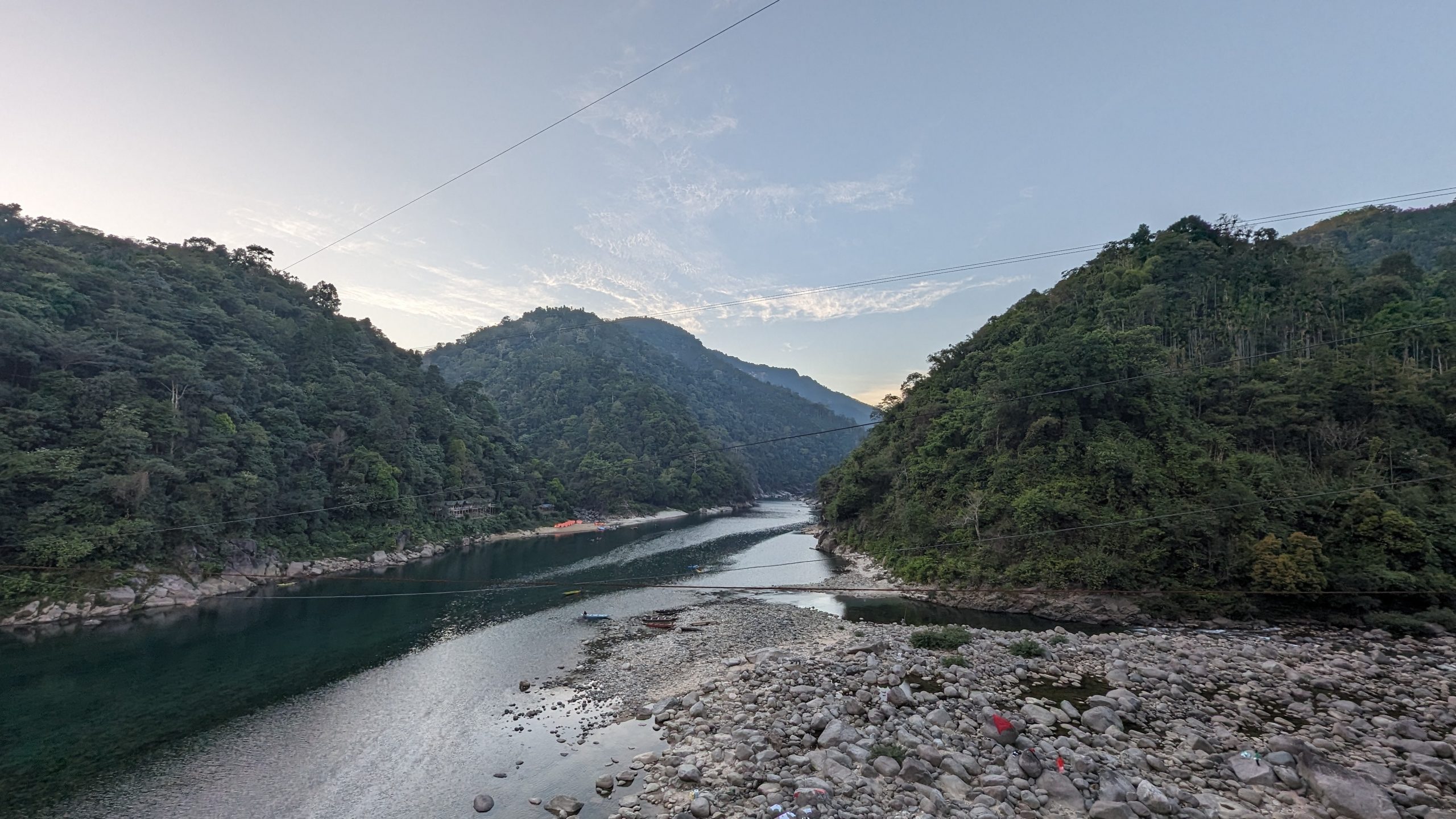 Meghalaya places to see Umngot river Northeast India