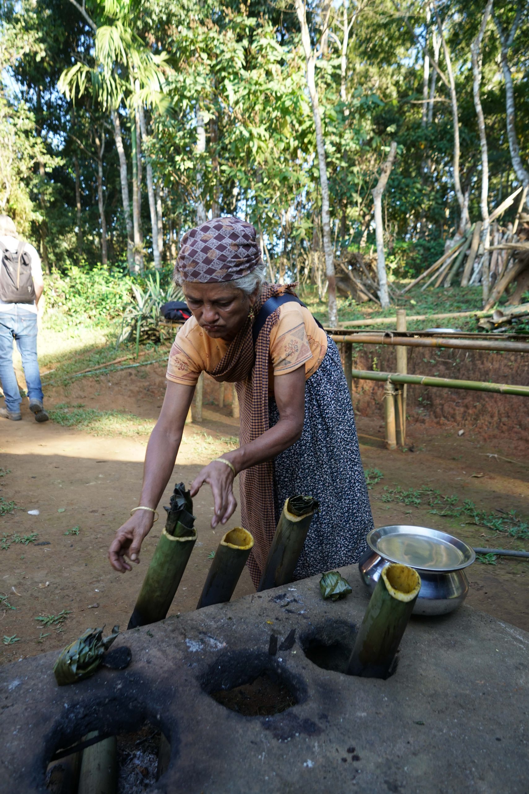 Villagers Eri Silk Village Meghalaya India