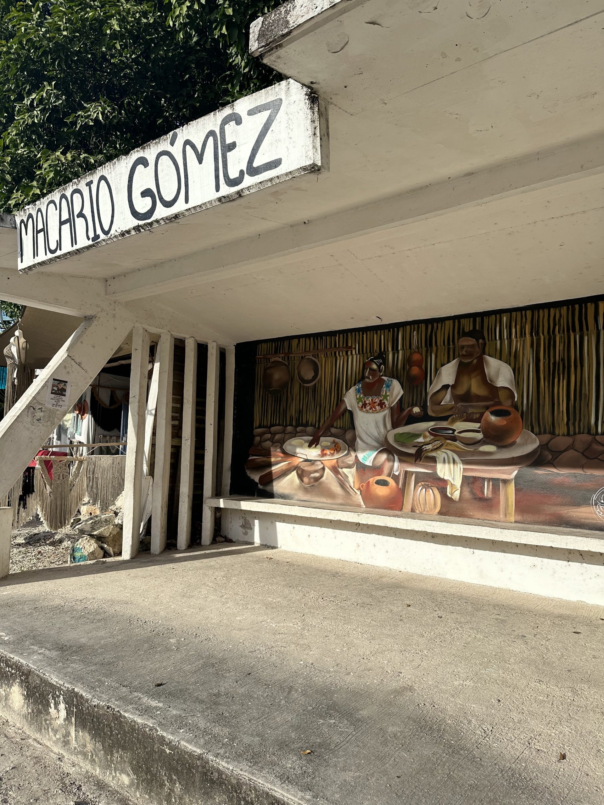 Support locals and buy local handicrafts in Macario Gomez